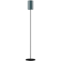 CUERO LEATHER FLOOR LAMP BLUE - DYKE & DEAN