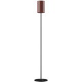 CUERO LEATHER FLOOR LAMP OAK - DYKE & DEAN