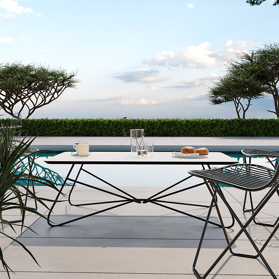 CUERO OUTDOOR TABLE THE KNOT - DYKE & DEAN