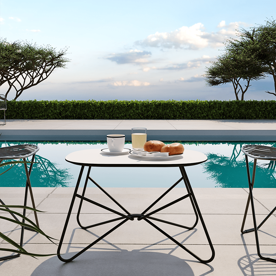 CUERO OUTDOOR TABLE THE KNOT - DYKE & DEAN