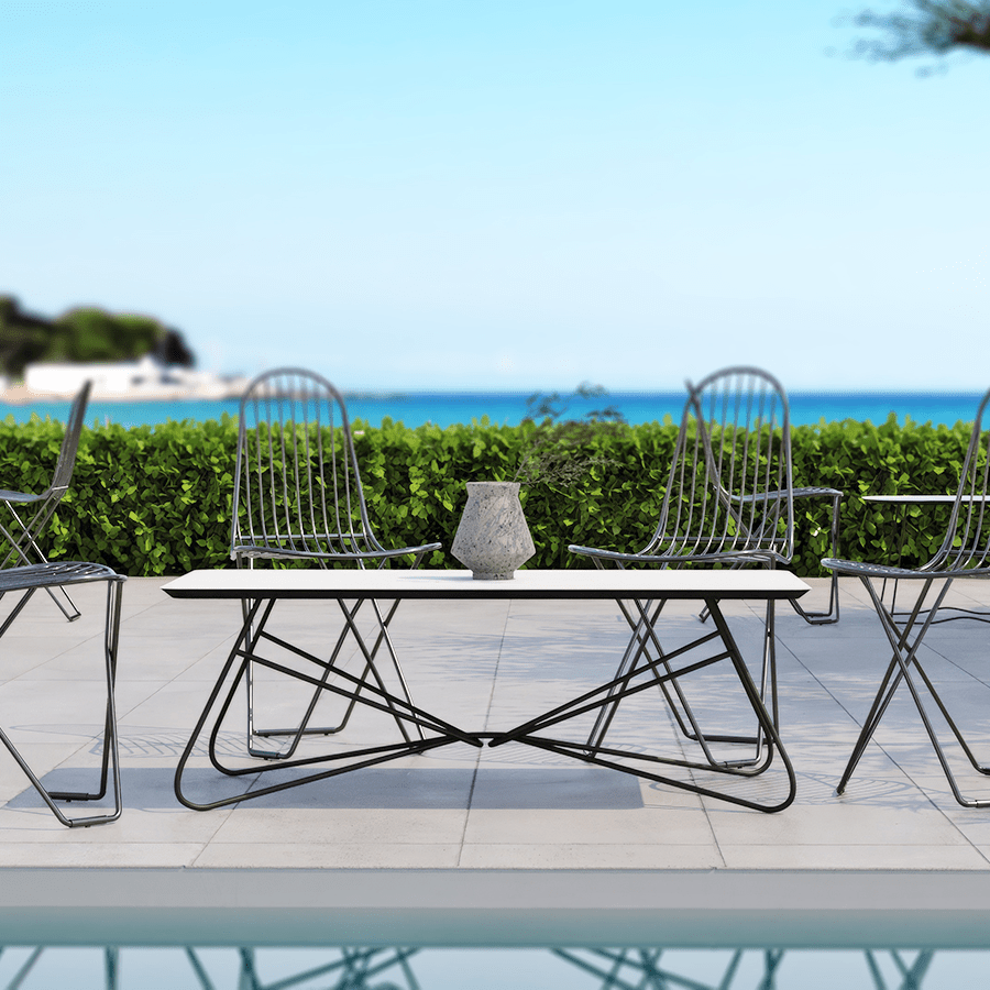 CUERO OUTDOOR TABLE THE KNOT - DYKE & DEAN