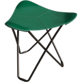 CUERO SUNSHINE FLYING GOOSE OUTDOOR STOOL BLACK FRAME - DYKE & DEAN
