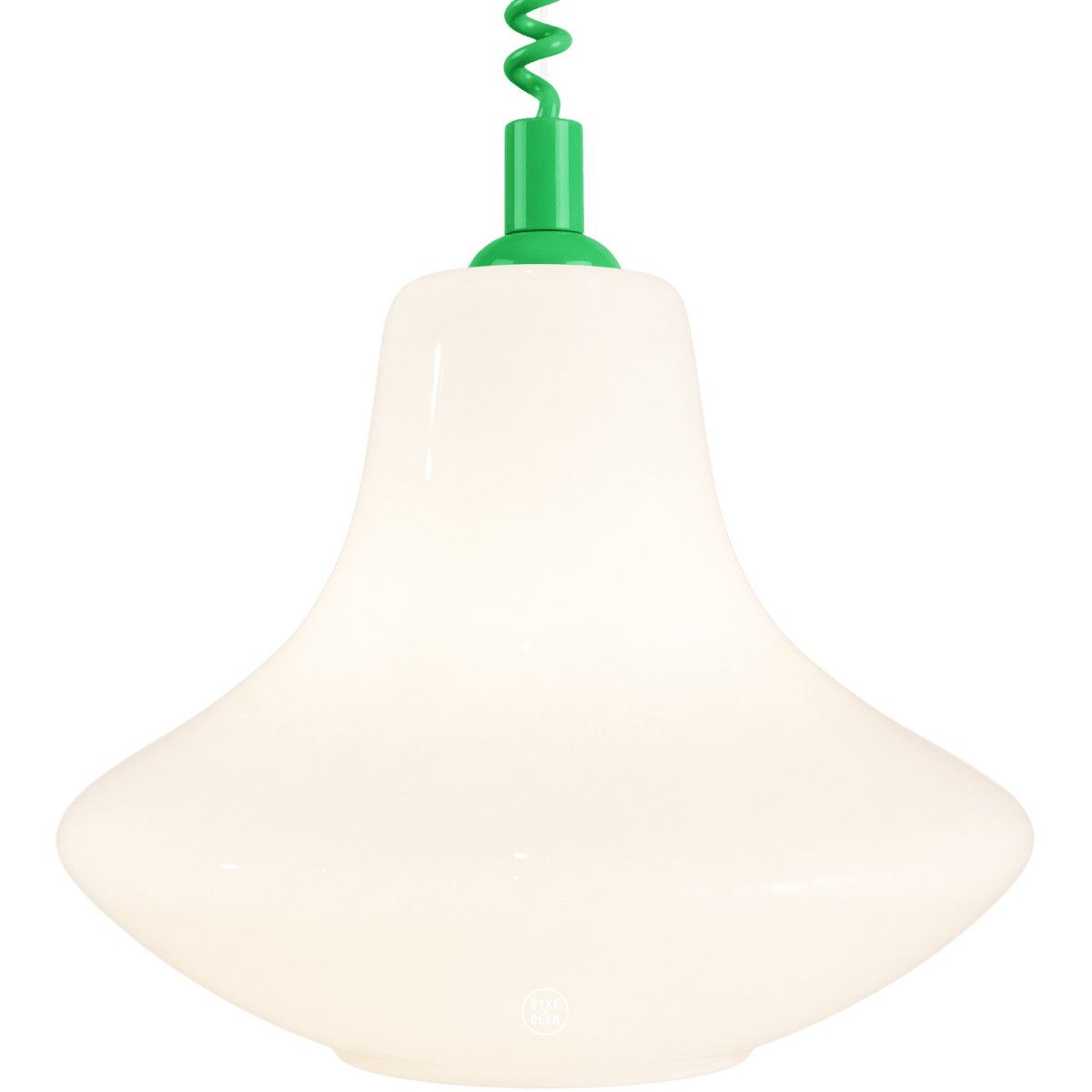 DANISH OPALINE RETRACTABLE CORD LIGHT - DYKE & DEAN