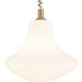 DANISH OPALINE RETRACTABLE CORD LIGHT - DYKE & DEAN
