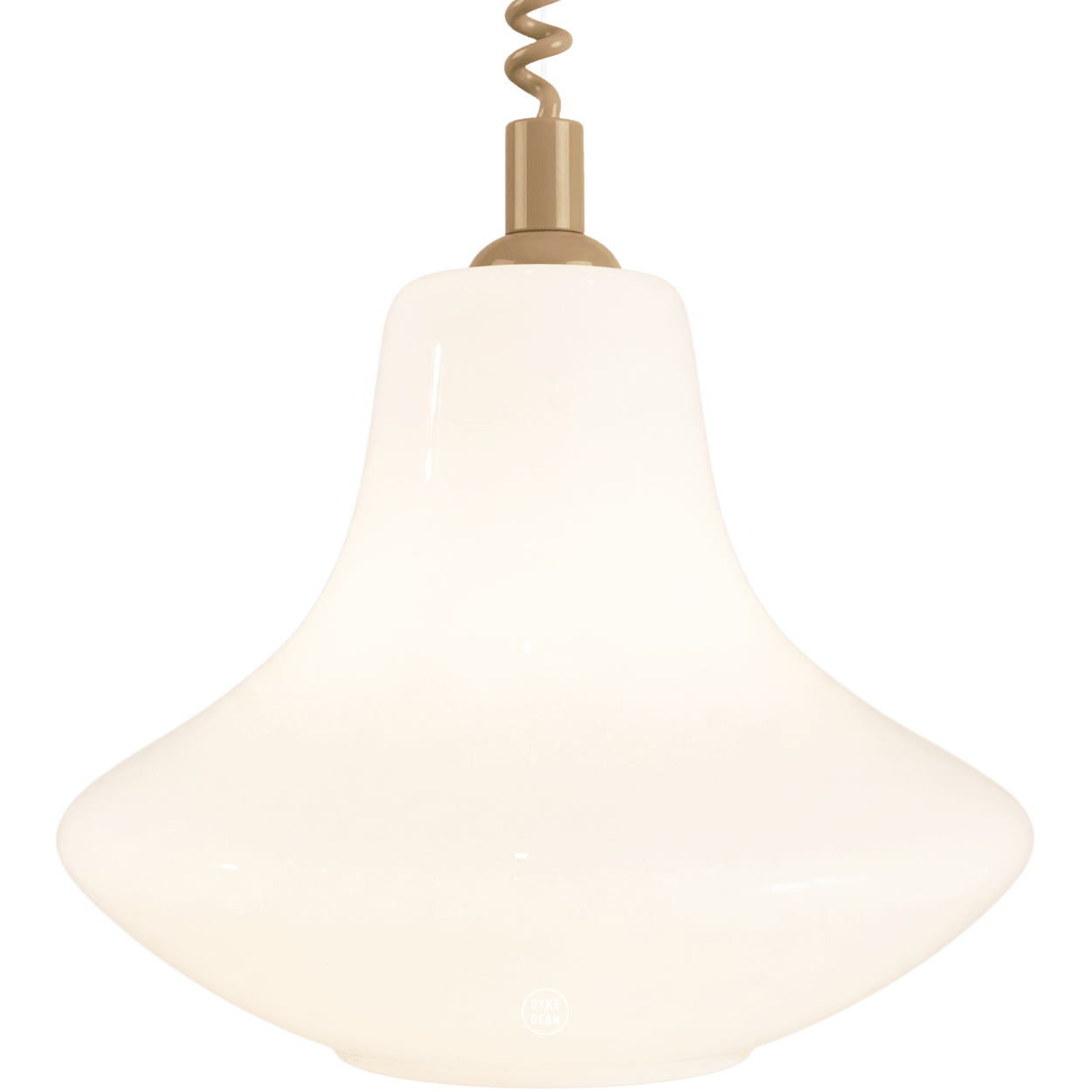 DANISH OPALINE RETRACTABLE CORD LIGHT - DYKE & DEAN