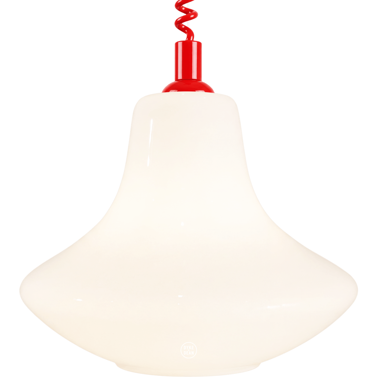 DANISH OPALINE RETRACTABLE CORD LIGHT - DYKE & DEAN