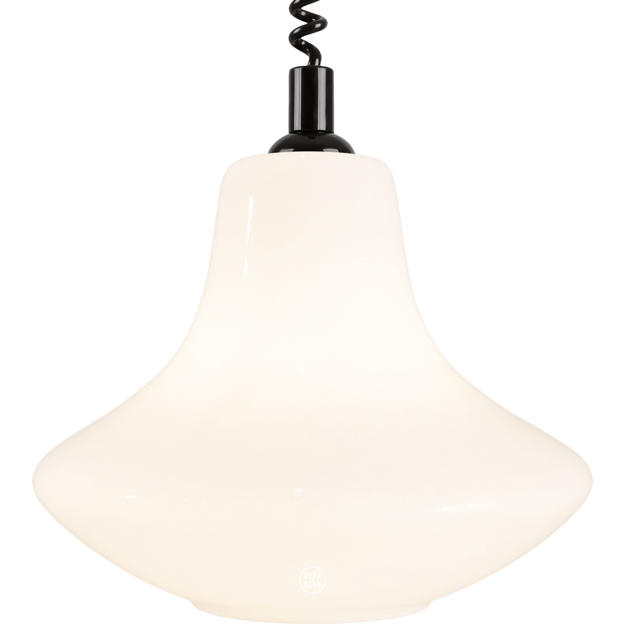 DANISH OPALINE RETRACTABLE CORD LIGHT - DYKE & DEAN