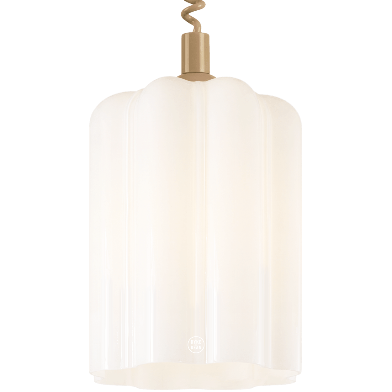DECO OPALINE RETRACTABLE CORD LIGHT - DYKE & DEAN