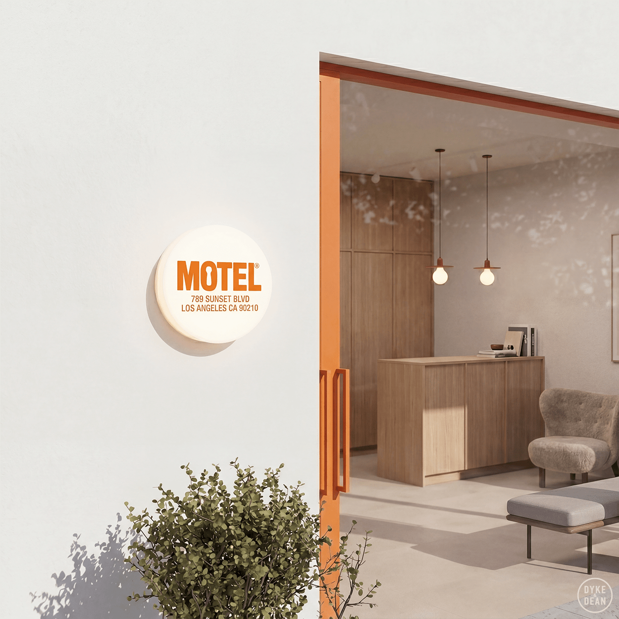 DISC WALL & CEILING LIGHT 250mm - DYKE & DEAN