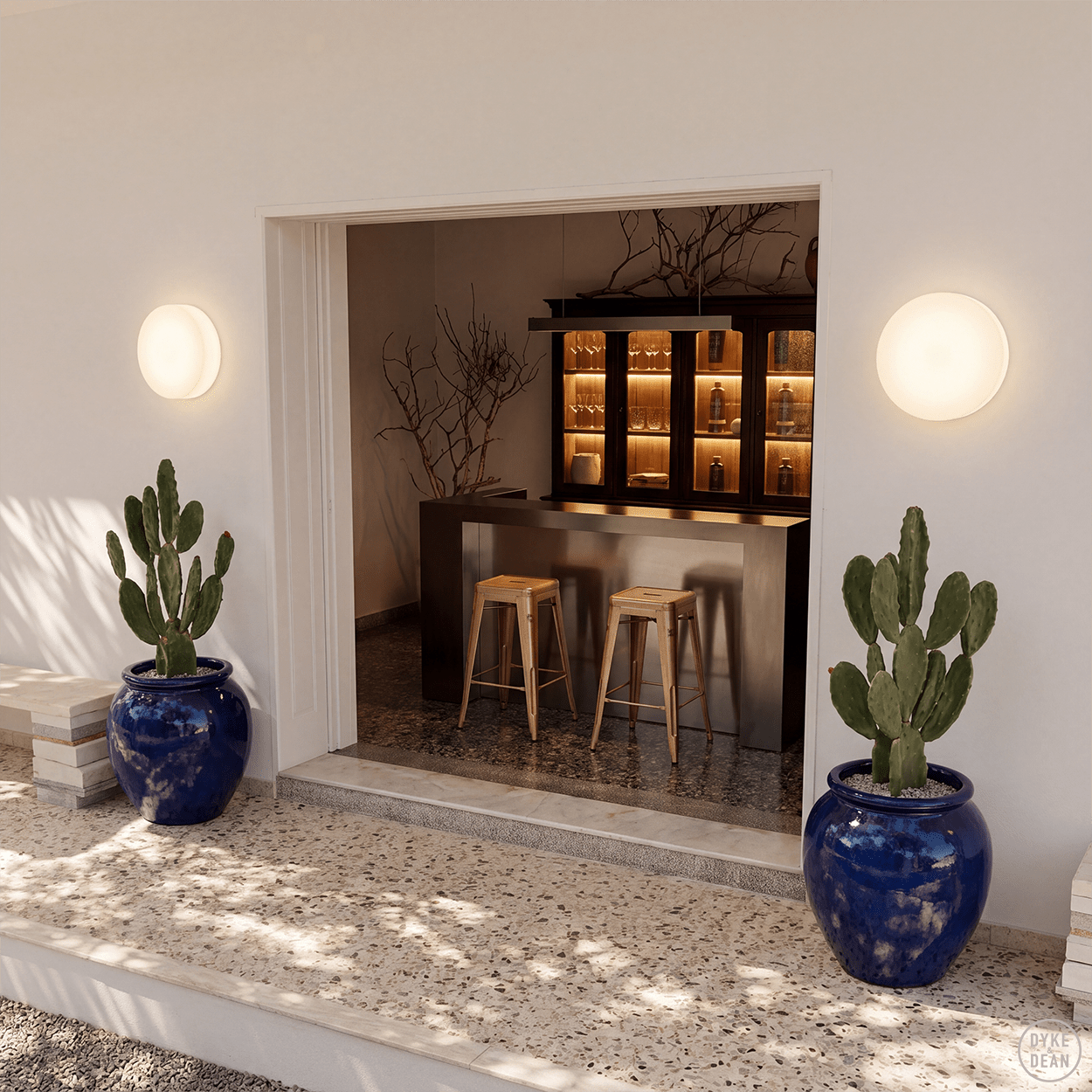 DISC WALL & CEILING LIGHT 300mm - DYKE & DEAN
