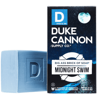 DUKE CANNON BIG ASS BRICK OF SOAP MIDNIGHT SWIM - DYKE & DEAN