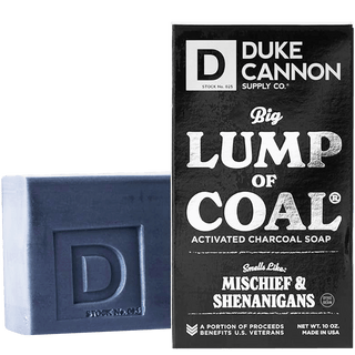DUKE CANNON BIG ASS LUMP OF COAL SOAP - DYKE & DEAN