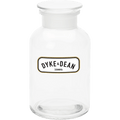 DYKE & DEAN APOTHECARY JAR CLEAR GLASS 2500ML - DYKE & DEAN