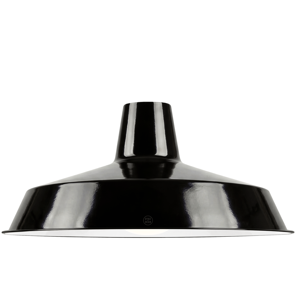 DYKE & DEAN PENDANT LAMPSHADE BLACK - DYKE & DEAN
