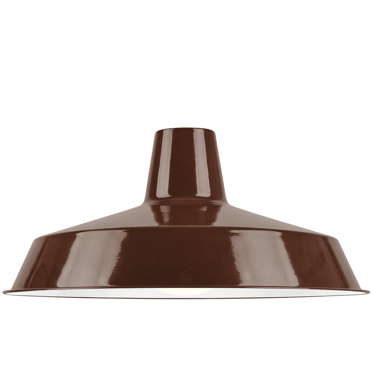 DYKE & DEAN PENDANT LAMPSHADE BROWN - DYKE & DEAN
