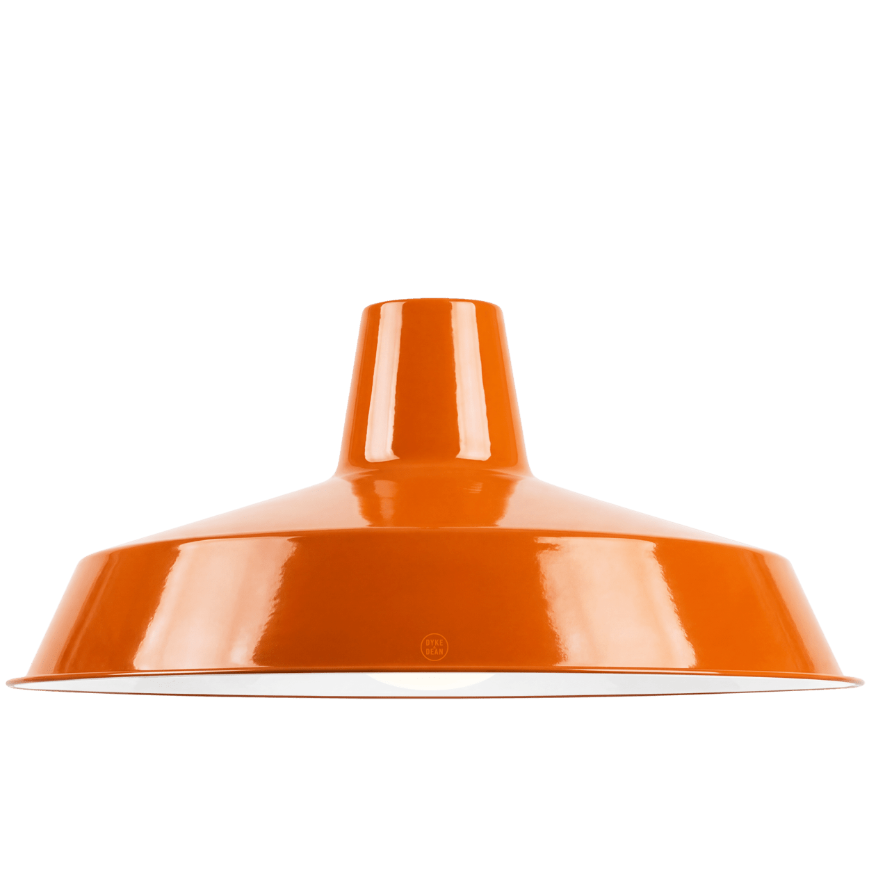 DYKE & DEAN PENDANT LAMPSHADE ORANGE - DYKE & DEAN