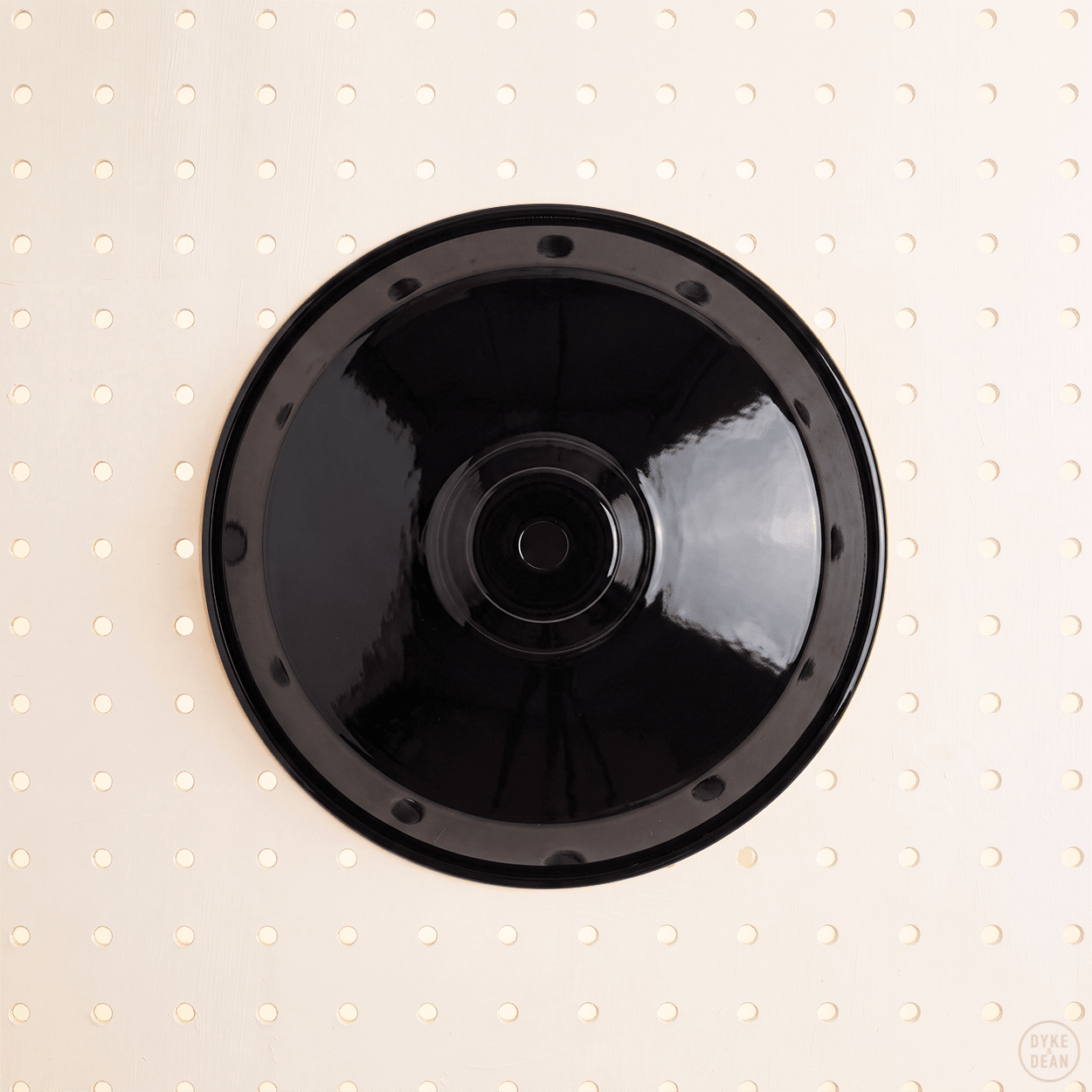 DYKE & DEAN SMALL PENDANT LAMPSHADE BLACK - DYKE & DEAN
