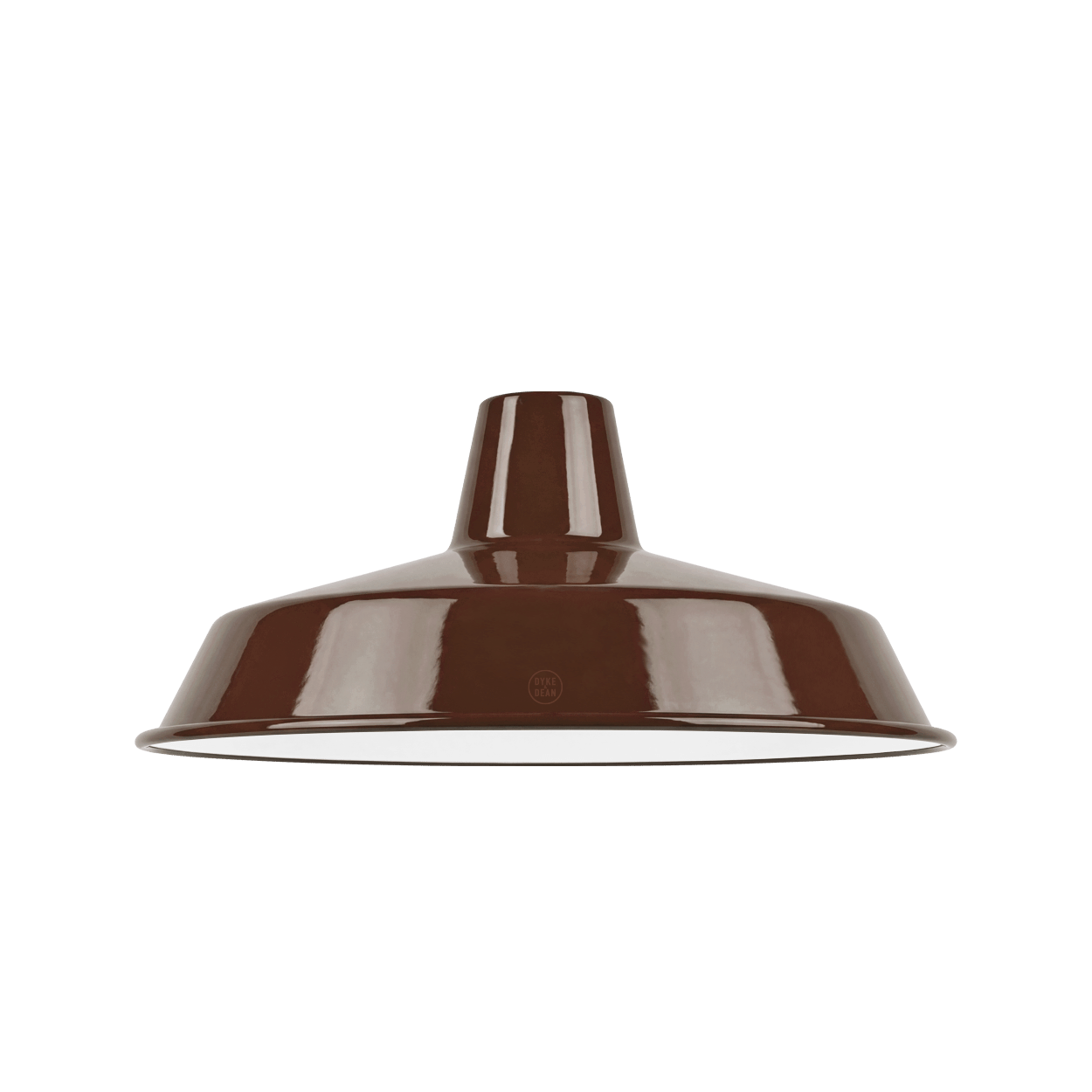 DYKE & DEAN SMALL PENDANT LAMPSHADE BROWN - DYKE & DEAN