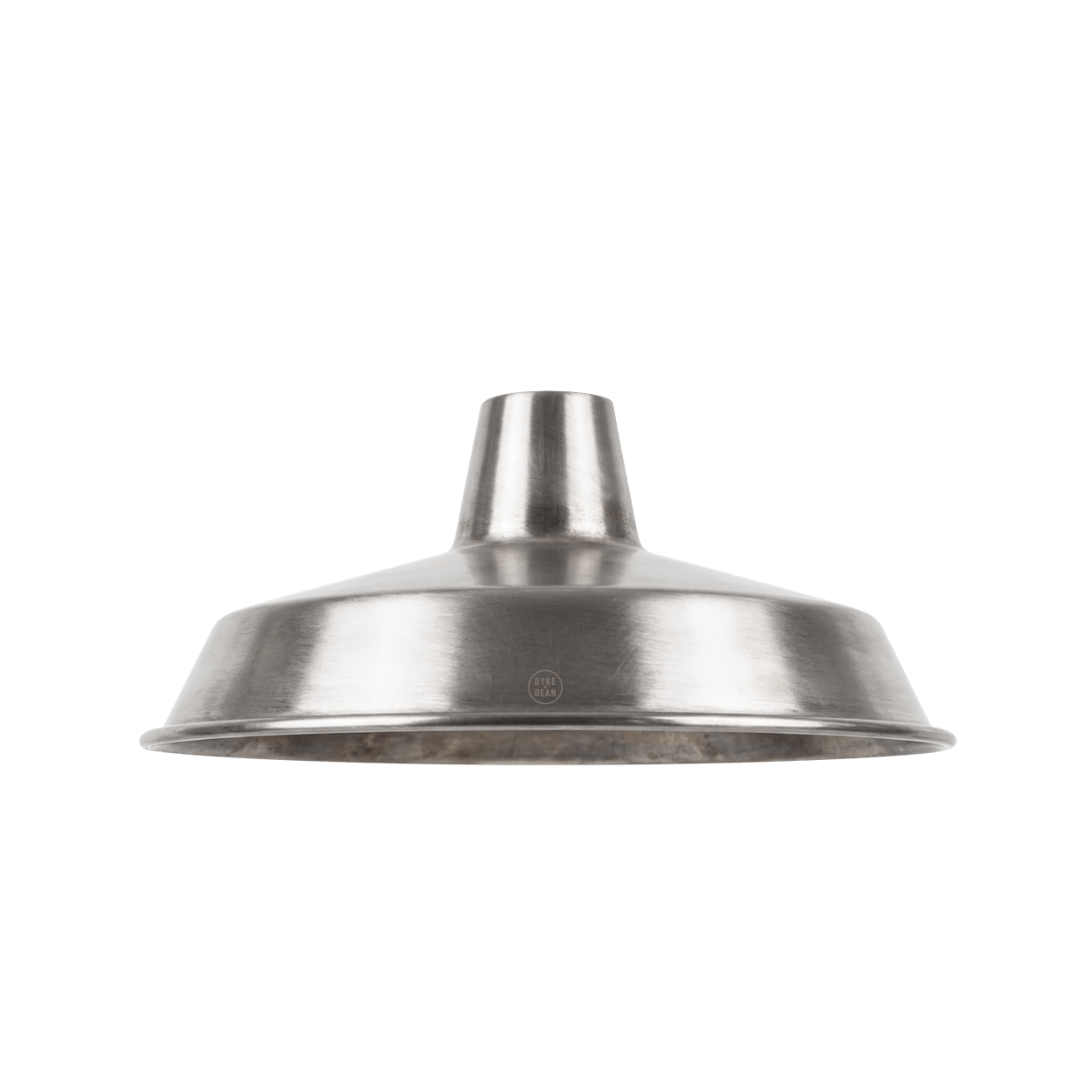 DYKE & DEAN SMALL PENDANT LAMPSHADE RAW METAL - DYKE & DEAN
