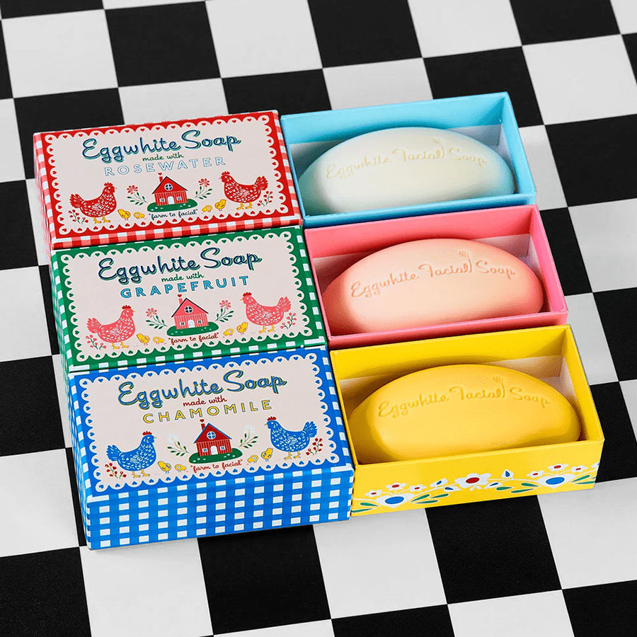 EGGWHITE & GRAPEFRUIT FACIAL SOAP - DYKE & DEAN