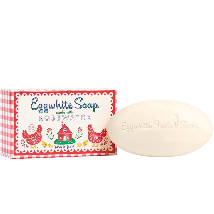 EGGWHITE & ROSEWATER FACIAL SOAP - DYKE & DEAN