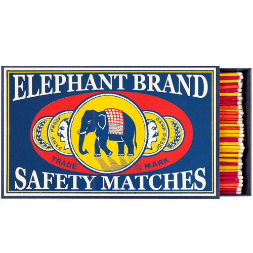 ELEPHANT GIANT SAFETY MATCHES - DYKE & DEAN