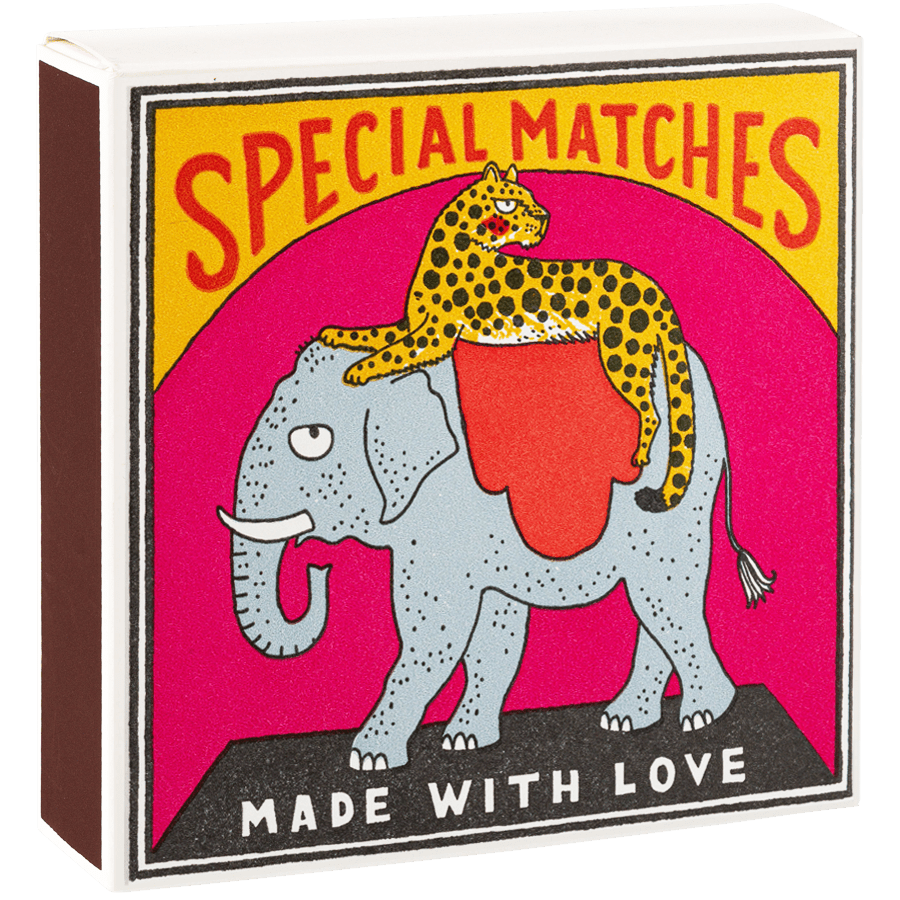 ELEPHANT LUXURY SAFETY MATCHES - DYKE & DEAN