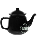 ENAMEL TEAPOT BLACK OUTLET - DYKE & DEAN