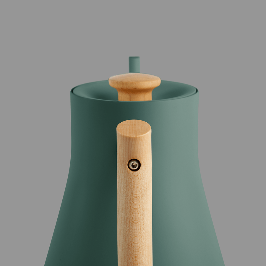 FELLOW SMOKE GREEN STAGG ELECTRIC EKG KETTLE - DYKE & DEAN