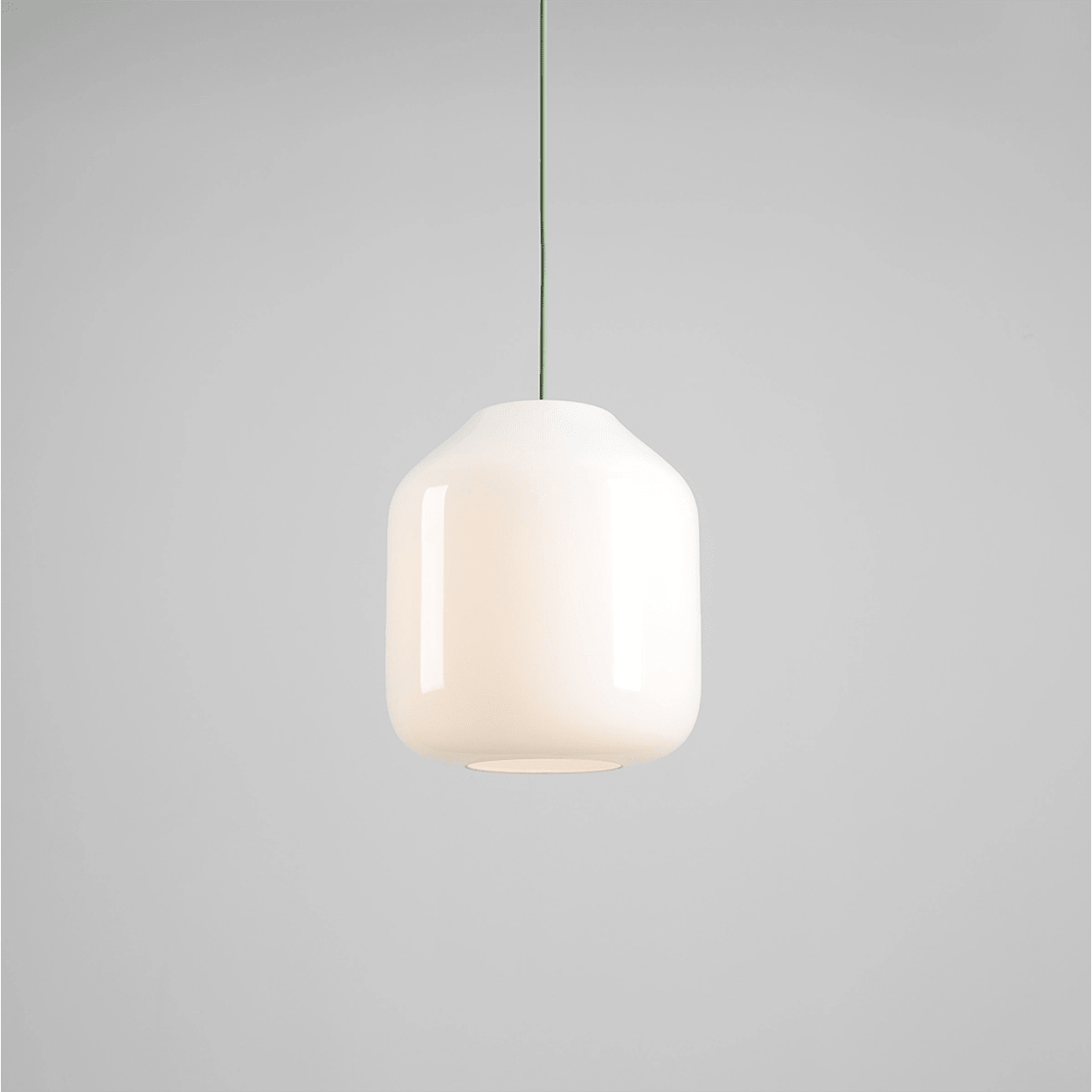 FLASK SAPPHIRE BLUE GLASS PENDANT LIGHT MEDIUM - DYKE & DEAN