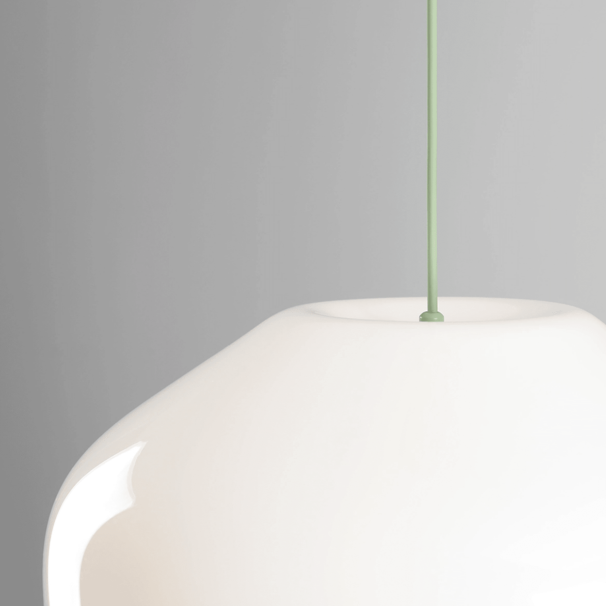 FLASK TERRACOTTA GLASS PENDANT LIGHT MEDIUM - DYKE & DEAN