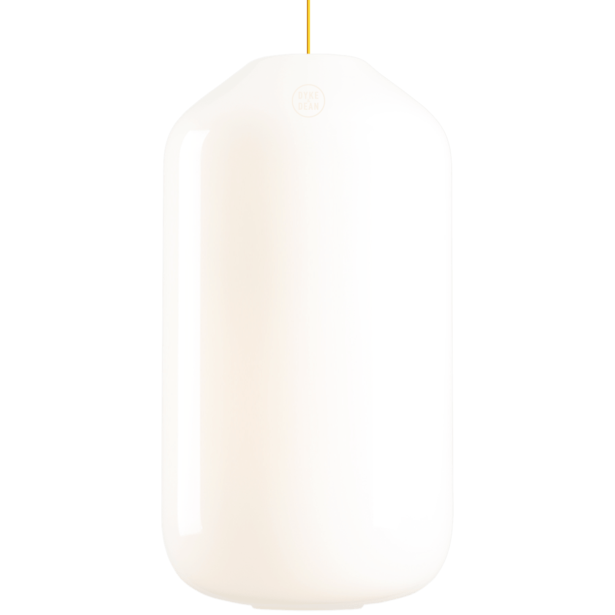 FLASK YELLOW GLASS PENDANT LIGHT LARGE - DYKE & DEAN