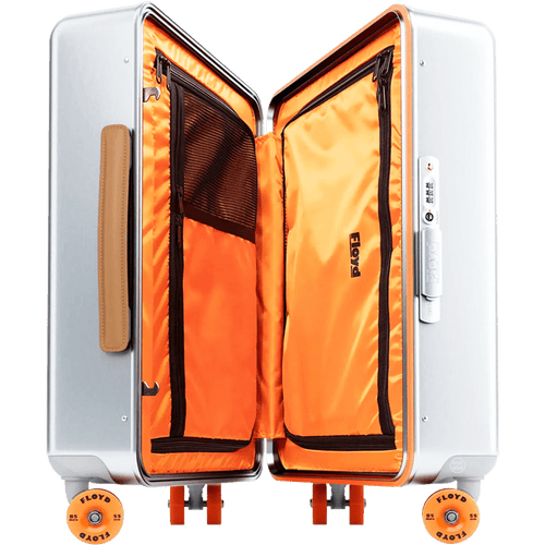 FLOYD CABIN TRAVEL CASE ALUMINIUM SILVERGLIDER - DYKE & DEAN