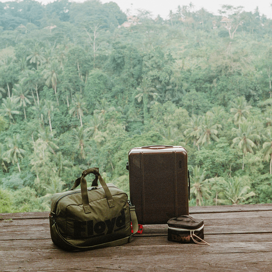 FLOYD CABIN TRAVEL CASE BRONCO BROWN - DYKE & DEAN