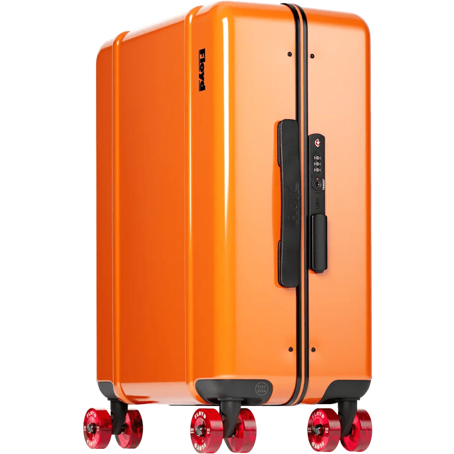 FLOYD CABIN TRAVEL CASE HOT ORANGE - DYKE & DEAN