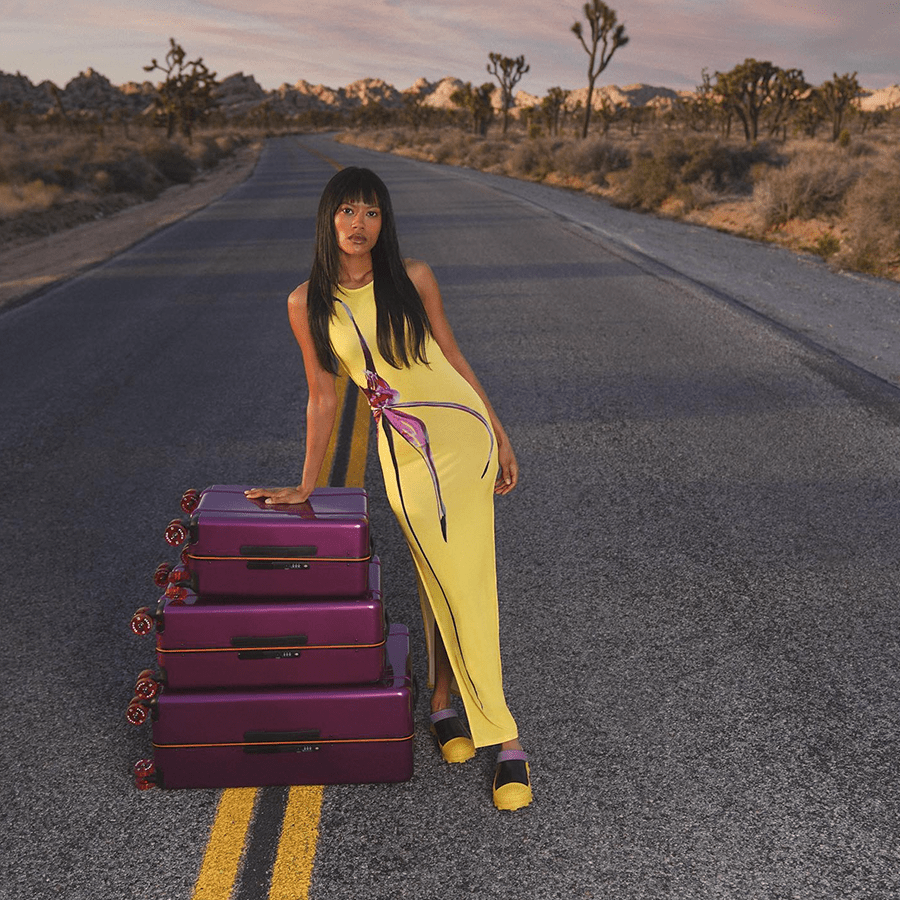 FLOYD CABIN TRAVEL CASE MAGIC PURPLE - DYKE & DEAN