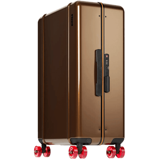 FLOYD CHECK IN TRAVEL CASE BRONCO BROWN - DYKE & DEAN