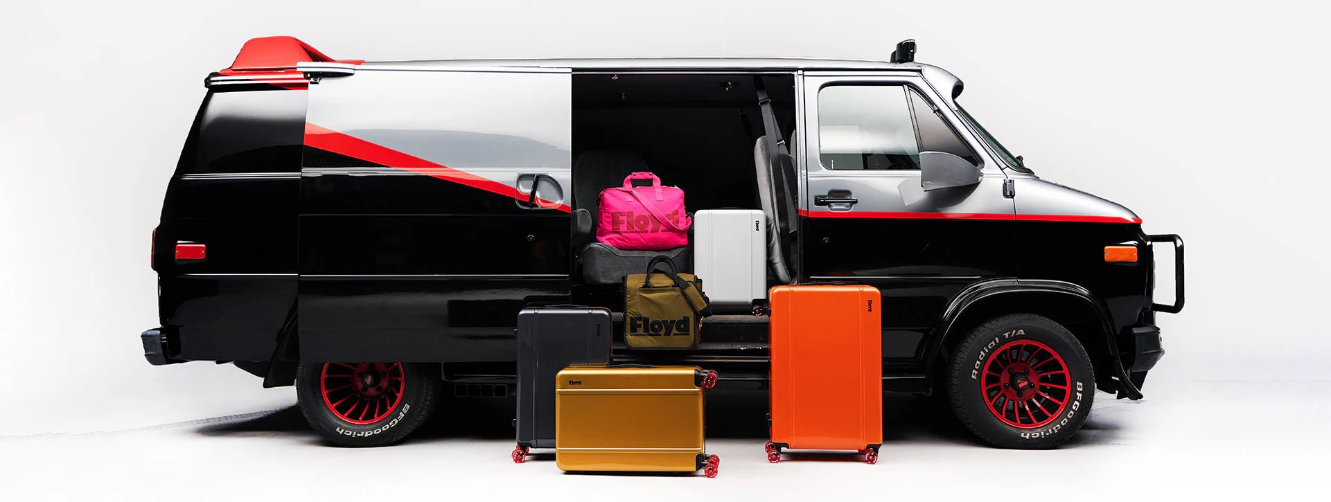FLOYD CHECK IN TRAVEL CASE TARMAC GREY - DYKE & DEAN