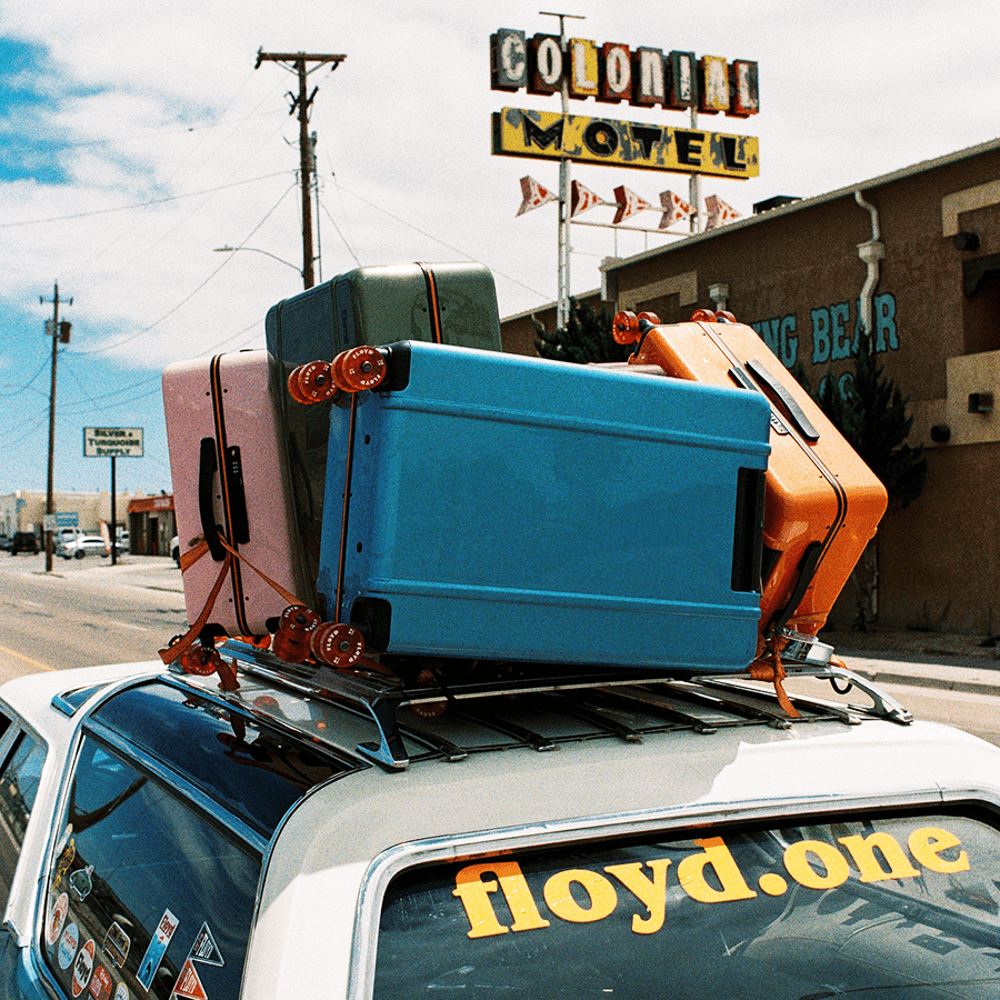 FLOYD CHECK IN TRAVEL CASE VEGAS GREEN - DYKE & DEAN