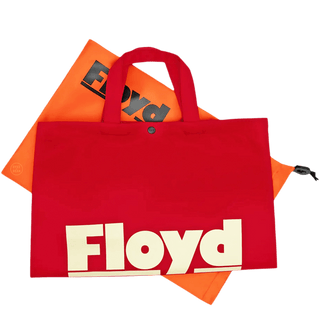 FLOYD SHOPPER BAG BAHIA RED - DYKE & DEAN