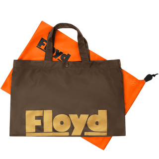 FLOYD SHOPPER BAG BRONCO BROWN - DYKE & DEAN