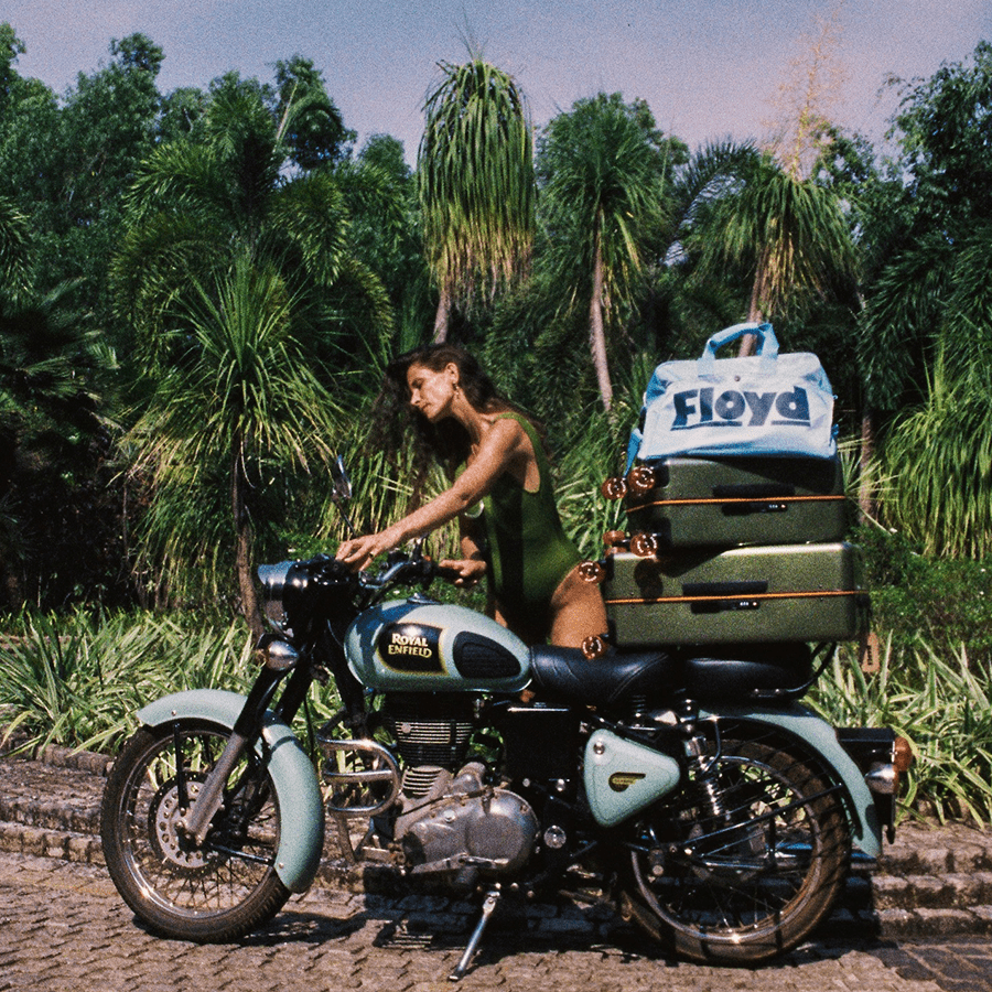 FLOYD WEEKENDER BAG GALAXY NIGHT - DYKE & DEAN