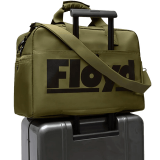 FLOYD WEEKENDER BAG GATOR GREEN - DYKE & DEAN