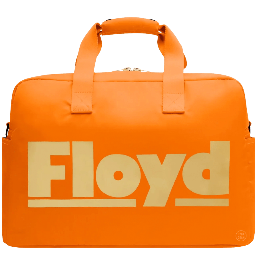 FLOYD WEEKENDER BAG HOT ORANGE - DYKE & DEAN