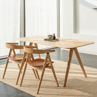 GAZZDA AVA OAK DINING TABLE 160 X 90 - DYKE & DEAN