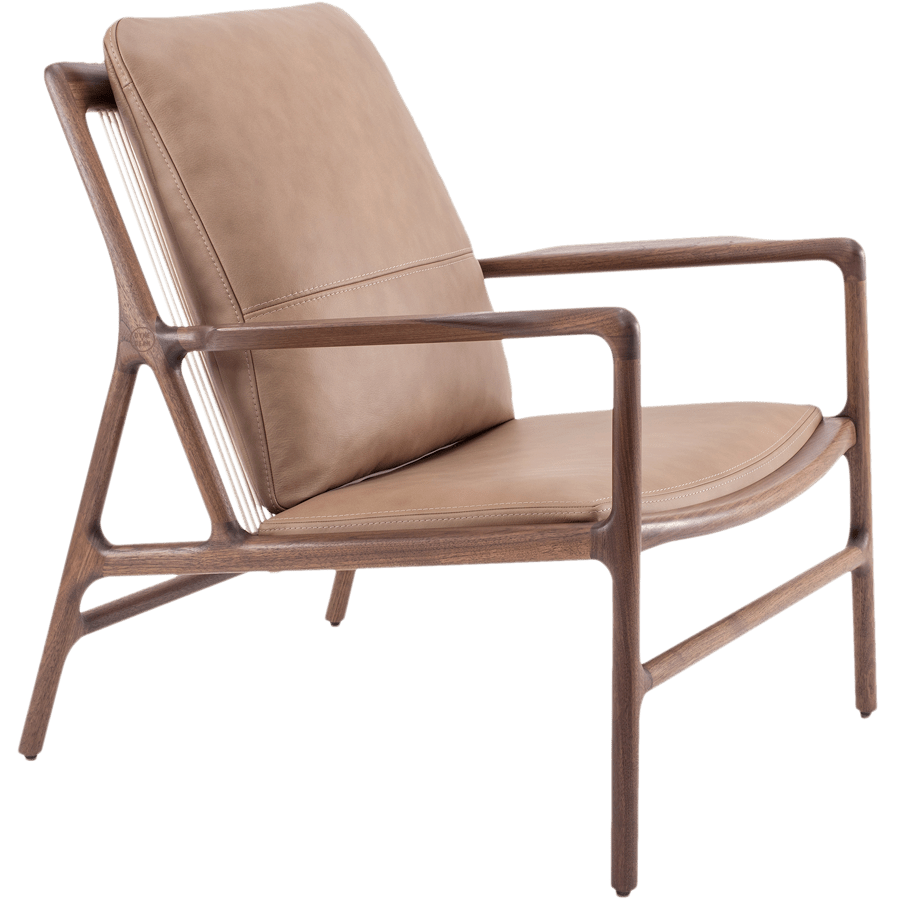 GAZZDA DEDO EASY CHAIR WALNUT - DYKE & DEAN