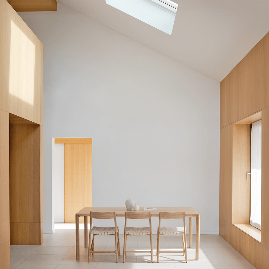 GAZZDA DERVEN TABLE OAK 200X90 - DYKE & DEAN
