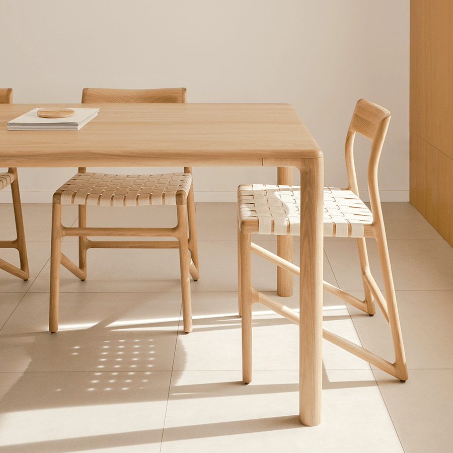 GAZZDA DERVEN TABLE OAK 200X90 - DYKE & DEAN