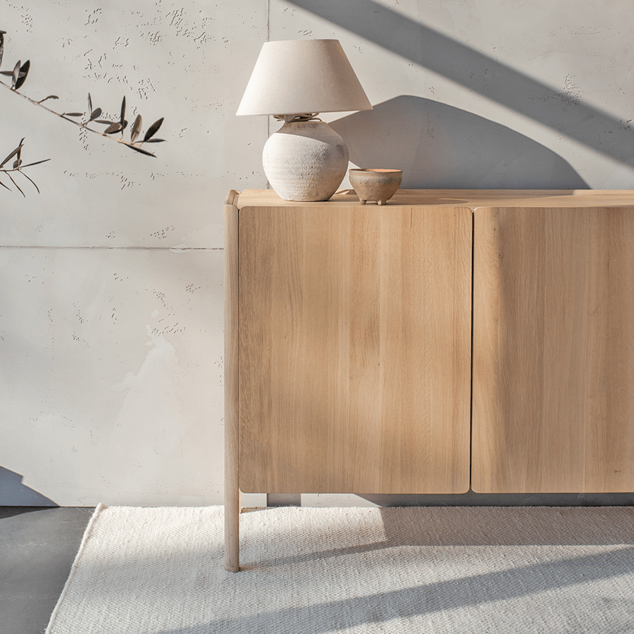 GAZZDA DVOR WALNUT SIDEBOARD CABINET - DYKE & DEAN