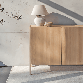 GAZZDA DVOR WALNUT SIDEBOARD CABINET - DYKE & DEAN